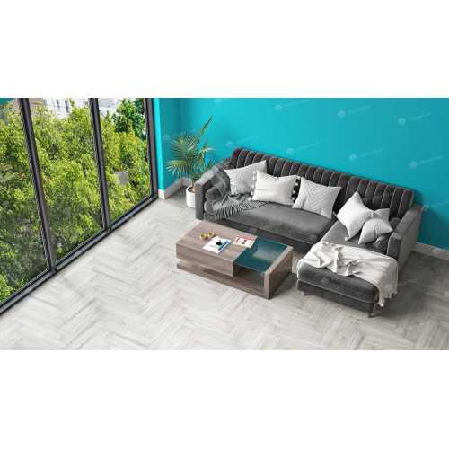 Фото Плитка SPC Alpine Floor Parquet Light Снежный ECO 13-11, 43 класс (600х125х4.0 мм)