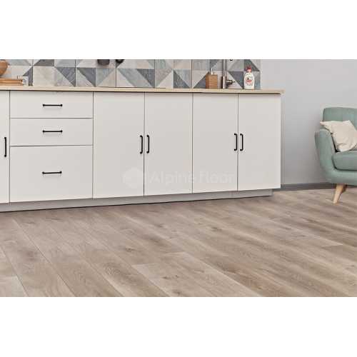 Фото Плитка SPC Alpine Floor Premium XL Дуб Натуральный отбеленный ABA ECO 7-5, 43 класс (1524х180х8.0 мм)