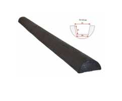 Декоративное полубревно Рустик 70*140мм Венге, длина 1м