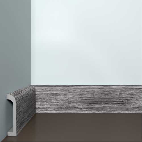 Фото Плинтус напольный Bello Deco ПЛ16 Скандинавский шик (80х19х2000)