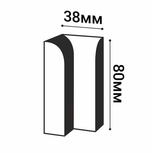 Фото Угол внутренний П16 (1 шт)