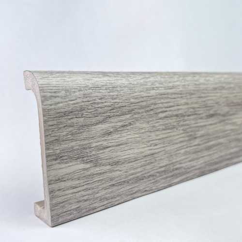 Фото Плинтус напольный Bello Deco Орех айвори (80х19х2000)