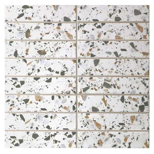 Фото Мозаика из керамогранита Bonaparte Terrazzo Color 33х145 (280х295х6 мм)