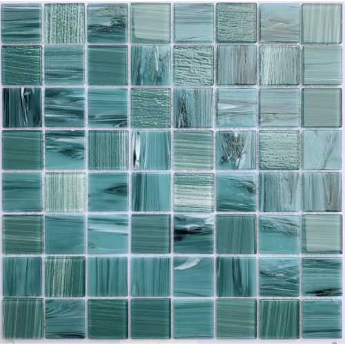 Фото Мозаика стеклянная Bonaparte Alaska tempo 36х36 (304х304х4 мм)