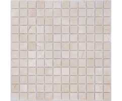 Мозаика из натурального камня Caramelle Crema Marfil POL 23х23 (298х298х4 мм)