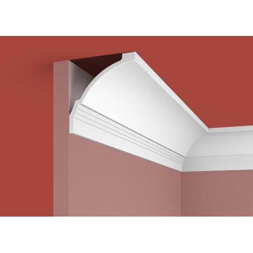 Фото Карниз под покраску Cosca KX064 из экополимера (84х80х2000 мм)