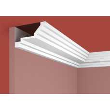 Карниз под покраску Cosca KX081 из экополимера (60х100х2000 мм)