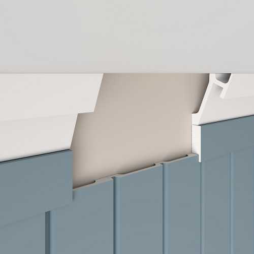 Фото Стеновая панель Cosca RP015 экополимер (156 × 12 × 2800 мм)