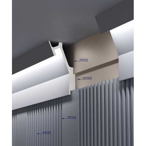 Фото Стеновая панель Cosca RP022 экополимер (156 × 12 × 2800 мм)