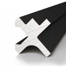 Профиль разделительный Decaro DOOX Черный анод (10*3000)
