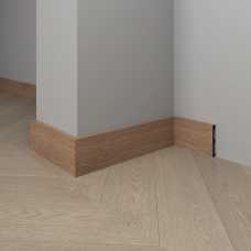  Плинтус напольный, влагостойкий Decor Dizayn 708-90SH (80*13*2400)