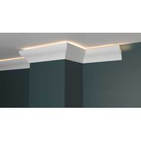 Карниз под покраску из полистирола Decor Dizayn DD506 под подсветку (50х33х2000 мм) Карниз под покраску из полистирола Decor Dizayn DD506 под подсветку (50х33х2000 мм)