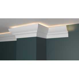 Карниз под покраску из полистирола Decor Dizayn DD508 под подсветку (70х45х2000 мм) Карниз под покраску из полистирола Decor Dizayn DD508 под подсветку (70х45х2000 мм)