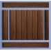 Маленькое фото Декоративная панель HIWOOD LV123 BR396 под дерево (120 × 12 × 2700 мм)