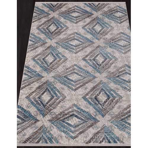 Фото  Ковер Merinos Morocco D855 BLUE 1,60*2,20