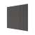Стеновая панель квадратная МДФ Ликорн - Полосы Графит, 500*500*8 мм (4 шт)