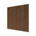 Маленькое фото Стеновая панель квадратная МДФ Ликорн - Круги Орех темный, 500*500*8 мм (4 шт)