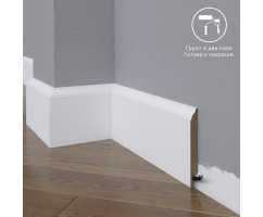 Плинтус напольный под покраску 16-100-12 Madest Decor MDF (100х12х2400 мм)