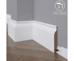 Плинтус напольный под покраску 27-120-18 Madest Decor MDF (120х18х2400 мм)