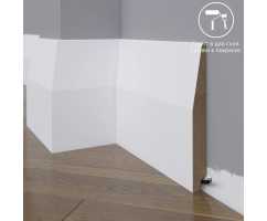 Плинтус напольный под покраску 28-185-18 Madest Decor MDF (185х18х2400 мм)