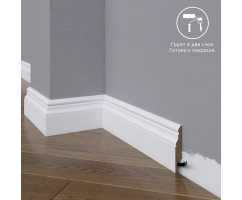 Плинтус напольный под покраску 05-064-12 Madest Decor MDF (64х12х2400 мм) Плинтус напольный под покраску 05-064-12 Madest Decor MDF (64х12х2400 мм)