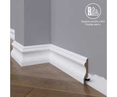 Плинтус напольный МДФ Madest Decor модель 03-072-18 крашеный по RAL/NCS (72х18х2400 мм) Плинтус напольный МДФ Madest Decor модель 03-072-18 крашеный по RAL/NCS (72х18х2400 мм)