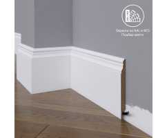 Плинтус напольный МДФ Madest Decor модель 05-120-12 крашеный по RAL/NCS (120х12х2400 мм) Плинтус напольный МДФ Madest Decor модель 05-120-12 крашеный по RAL/NCS (120х12х2400 мм)