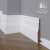 Плинтус напольный МДФ Madest Decor модель 08-136-16 крашеный по RAL/NCS (136х16х2400 мм)