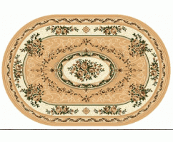 Ковер Merinos Laguna 5444 Beige овал 1,50*3,00 