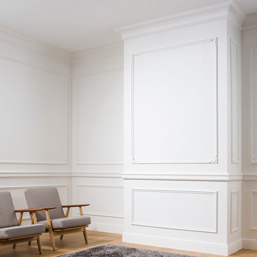 Фото Карниз под покраску из полиуретана Orac decor C217 (156х103х2000 мм)
