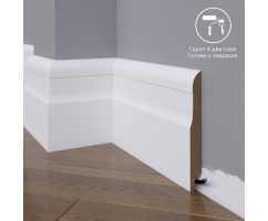 Плинтус напольный под покраску 01-150-22 Madest Decor MDF (150х22х2400 мм)