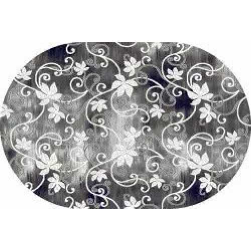 Фото Ковер Merinos Silver d218 GRAY 0,80*1,50 овал
