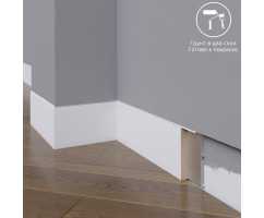 Плинтус MDF 25-070-10 под покраску (вставка в скрытый плинтус) Плинтус MDF 25-070-10 под покраску (вставка в скрытый плинтус)