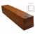 Балка декоративная из полиуретана Arno Decor Рустик 120х120мм Орех, длина 3м