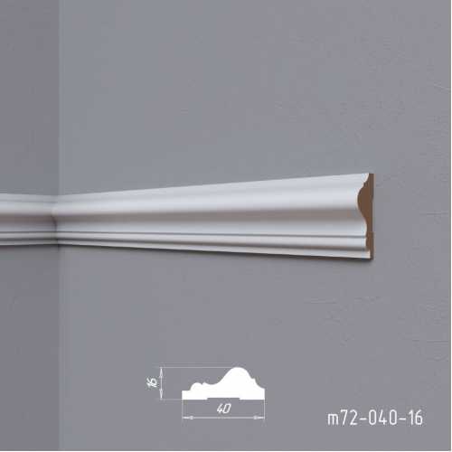 Фото Молдинг MDF крашеный RAL/ NCS Madest Decor M72-040-16