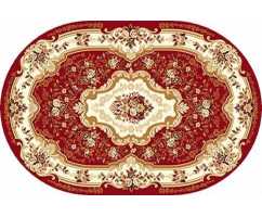 Ковер Merinos Laguna d017 RED 2,00*3,00 овал