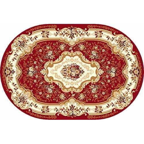 Фото Ковер Merinos Laguna d017 RED 2,00*3,00 овал
