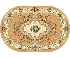 Ковер Merinos Laguna d017 BEIGE ОВАЛ 0,80*1,50 