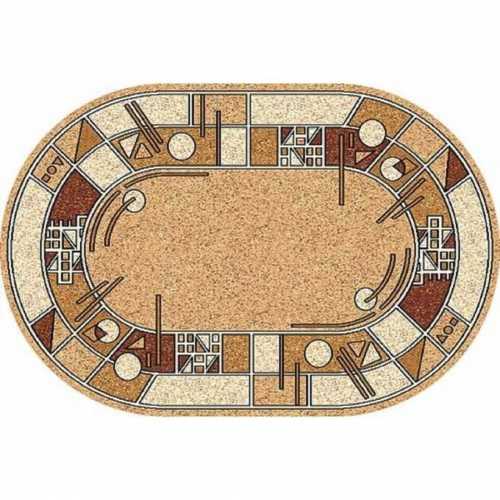 Фото Ковер Merinos Laguna ALBINA 3,  BEIGE 2,00*4,00 овал