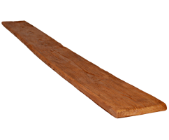 Доска рустик фасадная 190*20мм Орех, длина 1м 