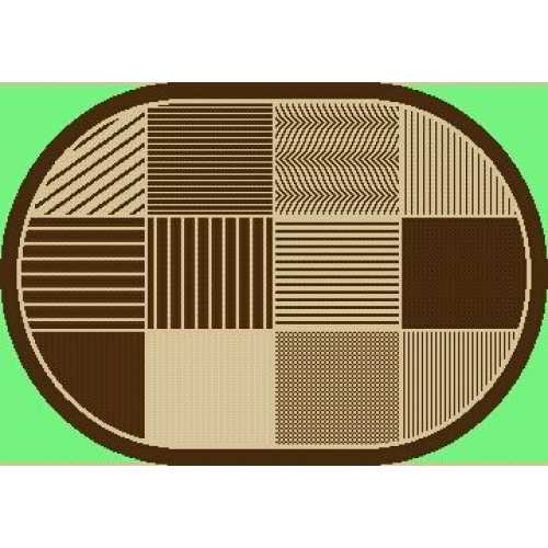 Фото Ковер Циновка sz3981a1о-11 0,8*1,5м овал