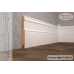 Маленькое фото Плинтус напольный под покраску 17-185-16 Madest Decor MDF (185х16х2400 мм)