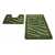 Набор ковриков Shahintex PP Зеленый 52 (50*80+50*50 см)