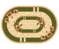 Ковер Merinos Kamea d048 CREAM-GREEN 2,50*3,50 овал