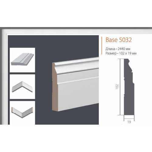 Фото Плинтус под покраску Ultrawood Base 5032 i (102*19*2000)