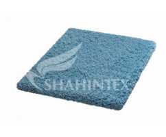 Коврик Shahintex Microfiber голубой M 07 (100*100) см