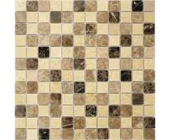 Мозаика из натурального камня Caramelle Pietra 1 Mix POL 23х23 (298х298х4 мм) Мозаика из натурального камня Caramelle Pietra 1 Mix POL 23х23 (298х298х4 мм)