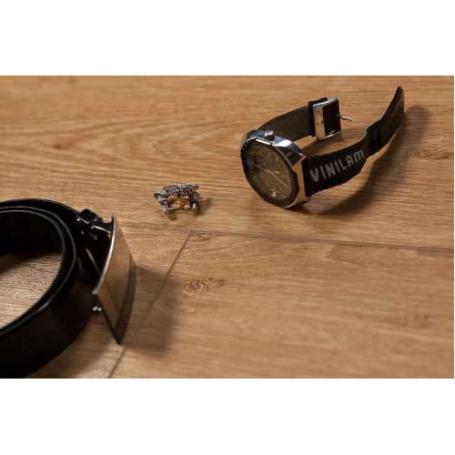 Фото Плитка ПВХ Vinilam CorK Дуб Мейс 10-080V, 43 класс (1220х227х7.0 мм)