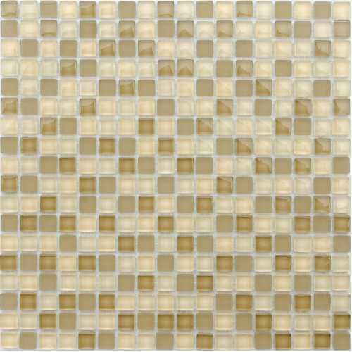 Фото Мозаика стеклянная Caramelle Naturelle Enisey 15х15 (305х305х4 мм)