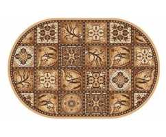 Ковер Merinos Laguna d494 BEIGE 0,60*1,10 овал